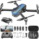 [PL-515   Pl-516] 4K PLEGBLE drone, camera – Brushless motor, foldable, 2 batteries – FPV Wi-Fi
