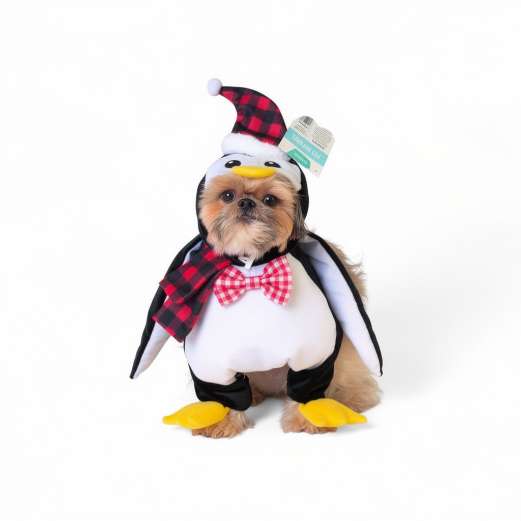 FRISCO Penguin Costume Walking Front, Medium