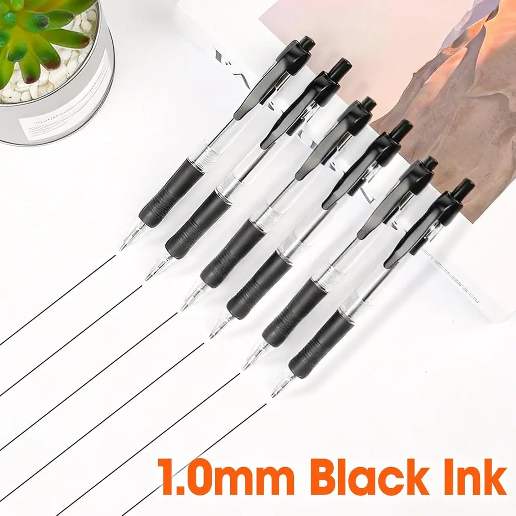 Stylo à bille Noir 1mm