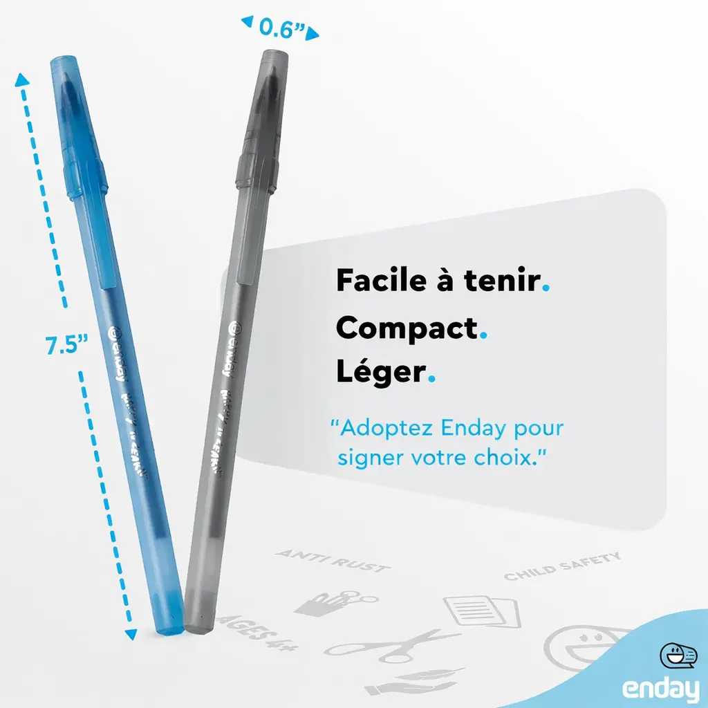 [Enday Noir] ENDAY Ballpoint pen (Noir)