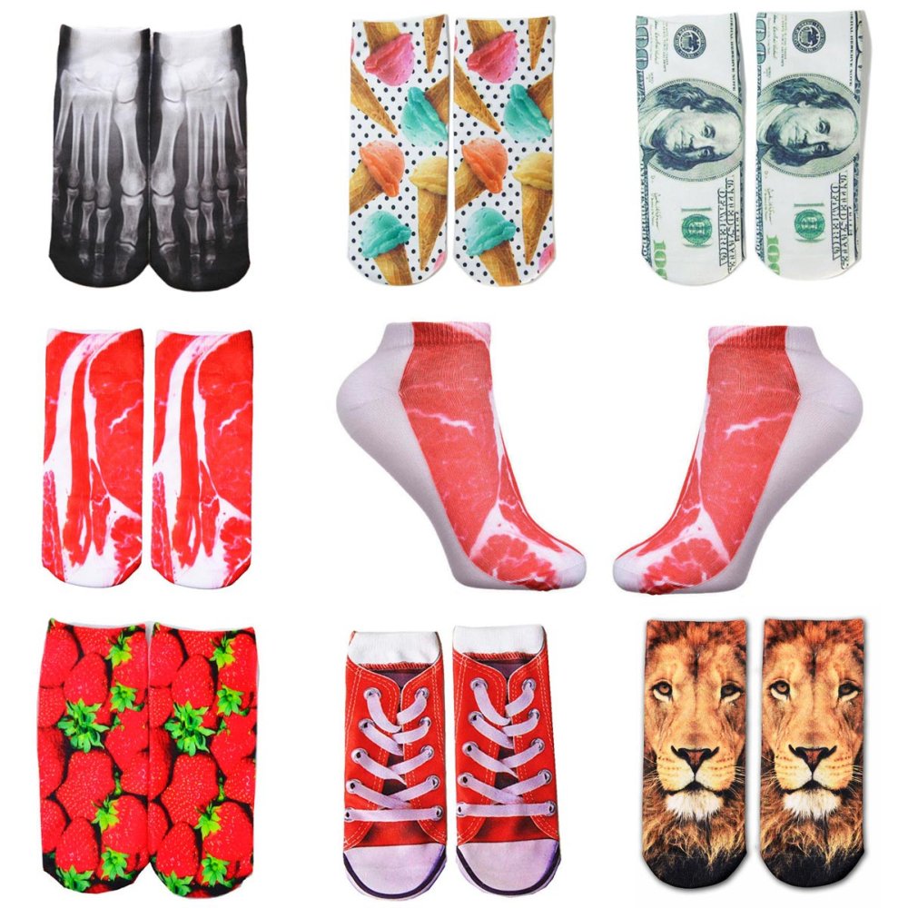 Socks 3D Printed Socks