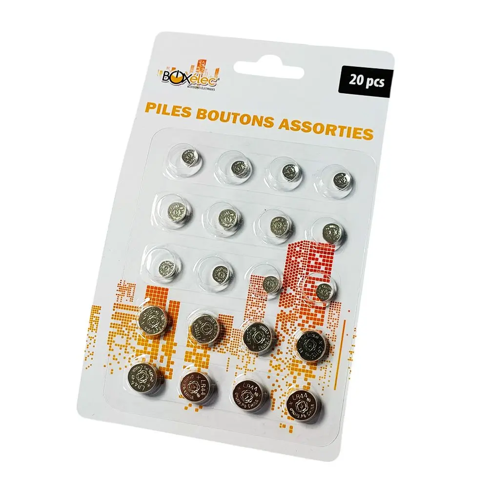 [ZEN3210] Pack of 20 Assorted Batteries