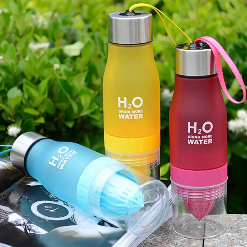 H2O WATER : Bouteille Detox Infuseur de Fruits