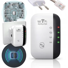 [ADG.RT.E374.1 ZEN 33] Repeteur Wi-Fi 2,4 GHz, amplificateur de signal WP