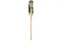 [014154 ZEN36] Lampe torche de jardin en bambou solaire 78 cm