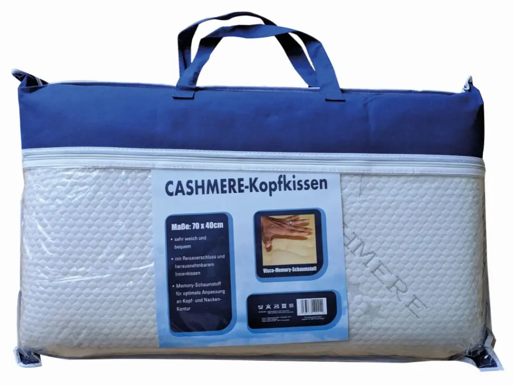 [370660 ZEN38-39] Cashmere pillow – 70 × 40 cm