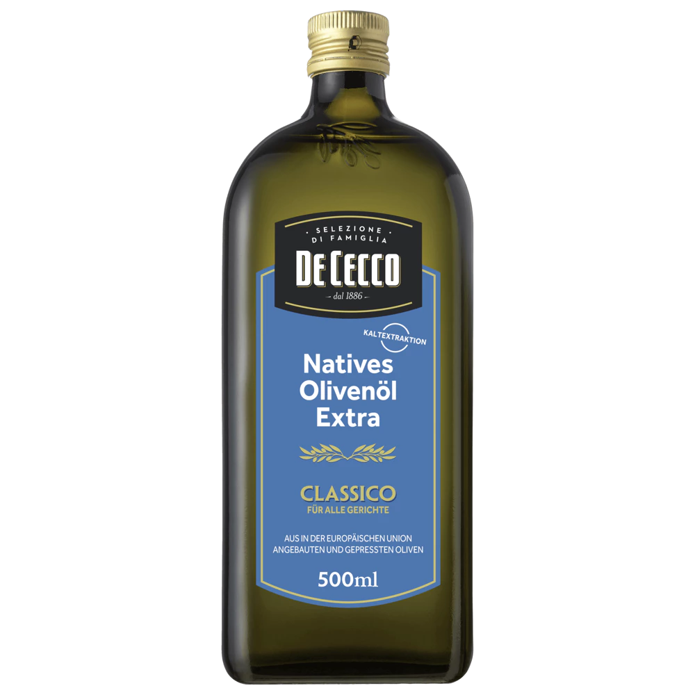 [8104730 ZEN35] De Cecco Classic Olive Oil, 500 ml bottle