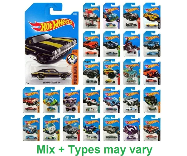 [C4982 ZEN35] Hot Wheels die-cast vehicles 1:64 assorted