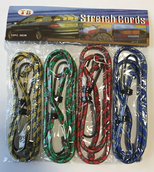 [ETB570 ZEN35] Corde à bagages en caoutchouc 90 cm, 4 pcs