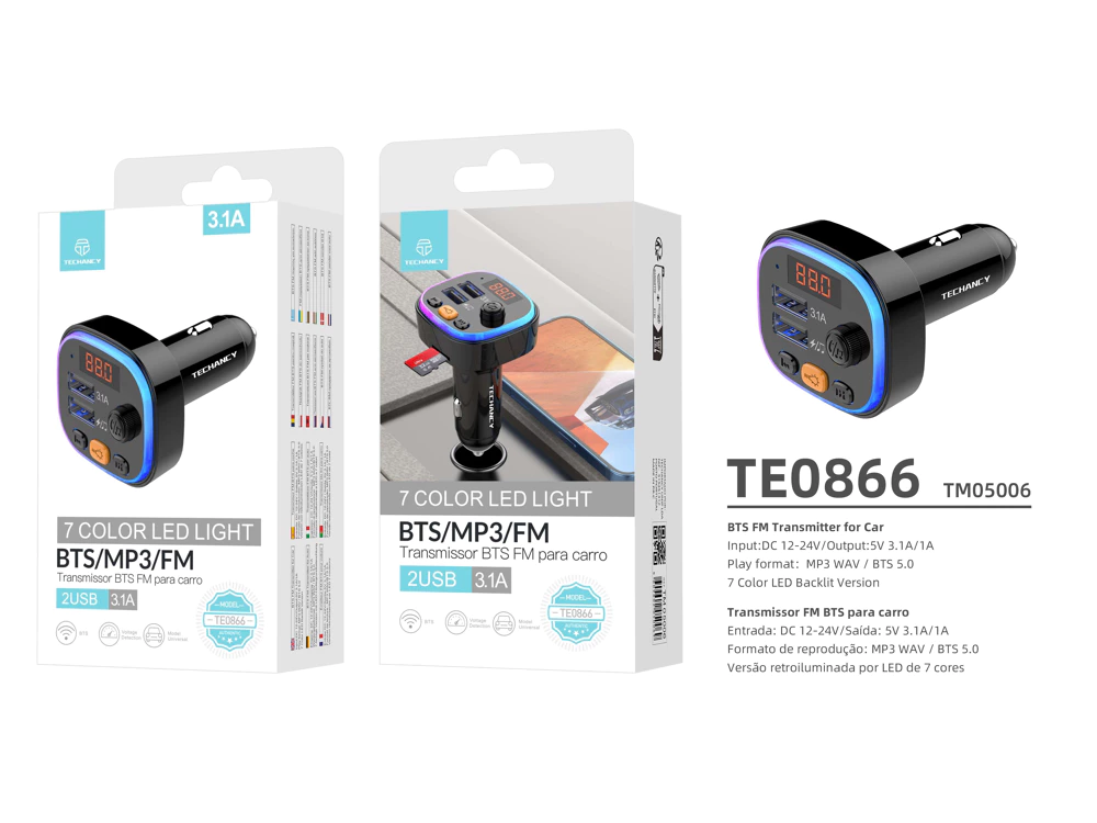Bluetooth car transmitter for car