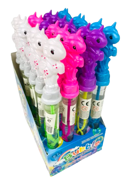 Baton de bulle de savon licorne, 25cm