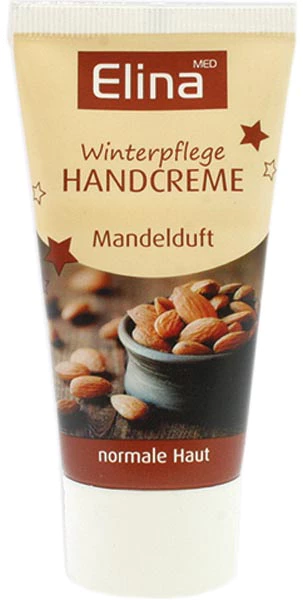 Elina crème mains 50ml soin d'hiver amande