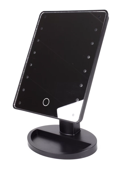 [013147 ZEN35] Makeup mirror 16 LED dimmable black
