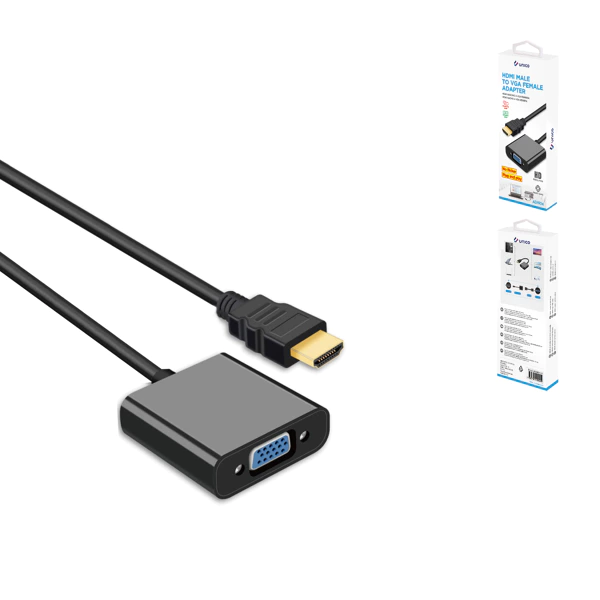 HDMI male to VGA female adapter
