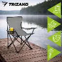 [00023675 ZEN35] Gray fishing chair 23675
