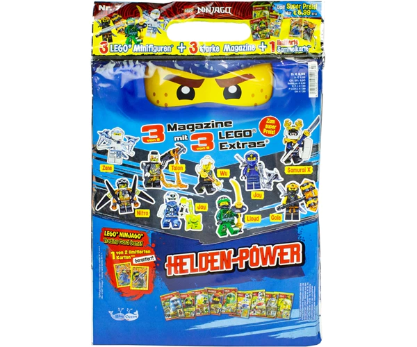 [11668616-20 ZEN35] Pochette surprise XL LEGO Ninjago Heroes-Power