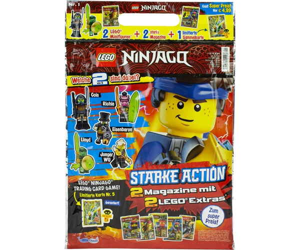 [11678715 ZEN35] Pochette surprise XL LEGO Ninjago Starke Action