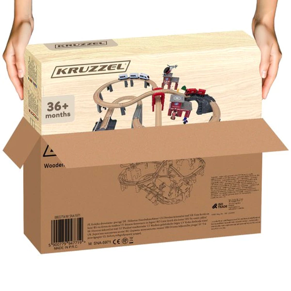 Chemin de fer en bois – Train Kruzzel 22754