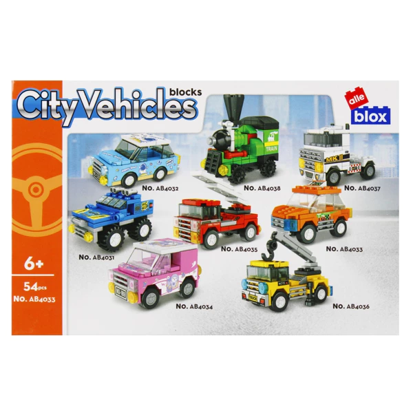 Building blocks city Alleblox – 54 pieces