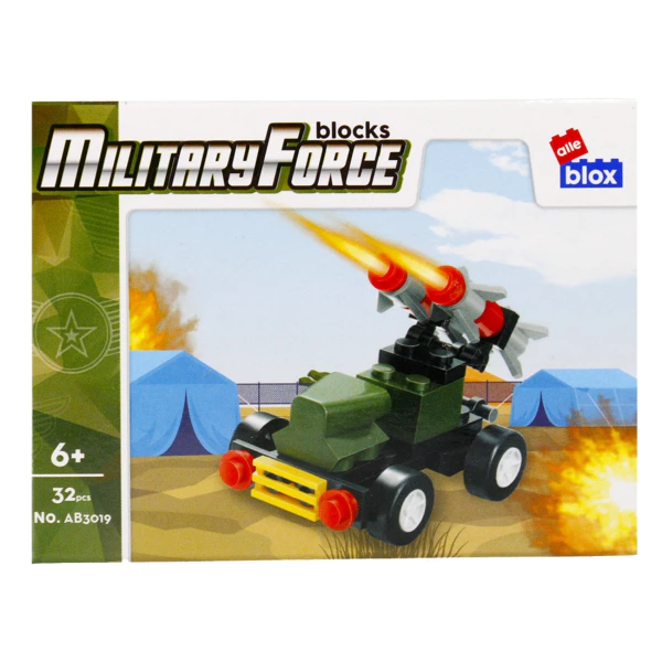 Alleblox Milit building blocks – 33 pieces