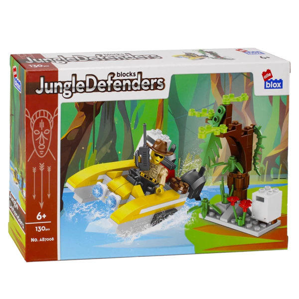[492920 ZEN35] Blocs de construction Alleblox Jungle – 130 pièces
