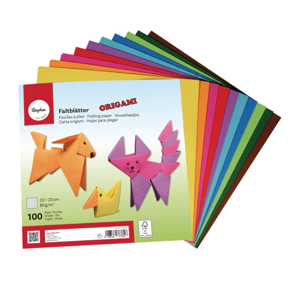 [71830000 ZEN35] Depliants en origami – FSC Mix – 100 feuilles