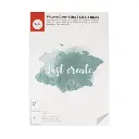 [67360102 ZEN35] Watercolor block / mixed media, FSC Mix Credit, white