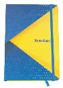 [7155 ZEN35] DIN A5 notepad with 96 square pages, PU cover