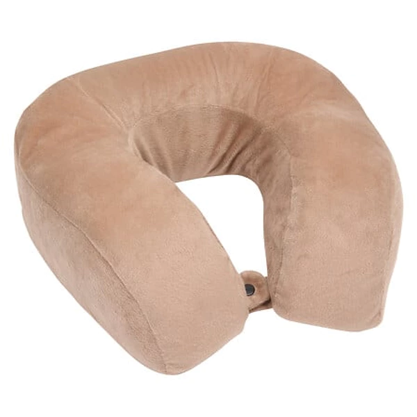 Memory foam neck cushion, velvet