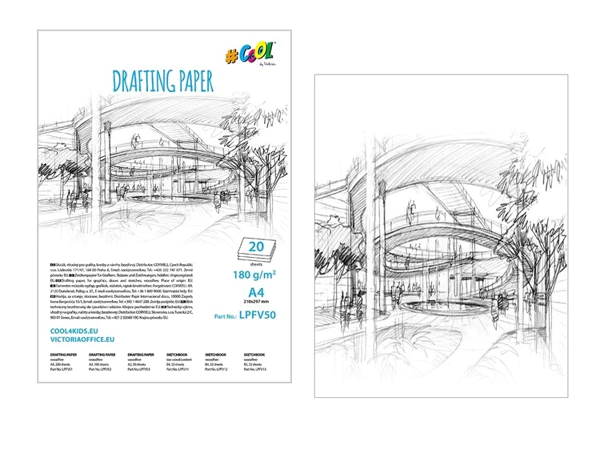 Cool by V. – Drawing Technique A4, 20 pages