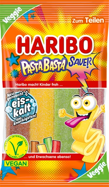 [9923739 ZEN35] Haribo Pasta Basta Sour, sachet de 160 g
