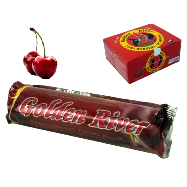 [285-0343090 ZEN35] Shisha Charcoal Cherry 33Mm