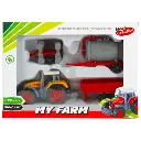 [382382 ZEN35] tracteur métal 17x5x12 mc jardinière my ranch