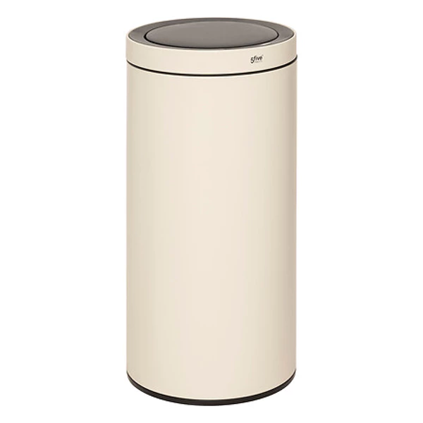 poubelle sensor metal 40l arg delta, beige