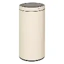 [206763A ZEN35] Poubelle sensor metal 40l Delta beige