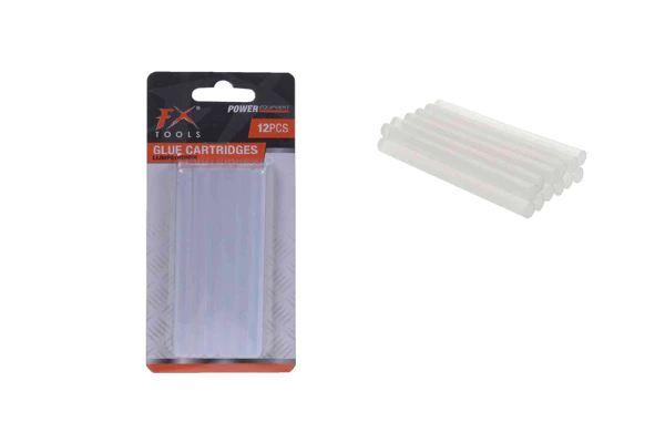 Baton de colle 7 mm x 10 cm, 12 pièces