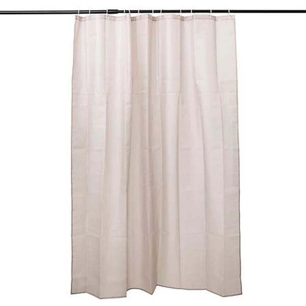Rideau douche lin beige 
