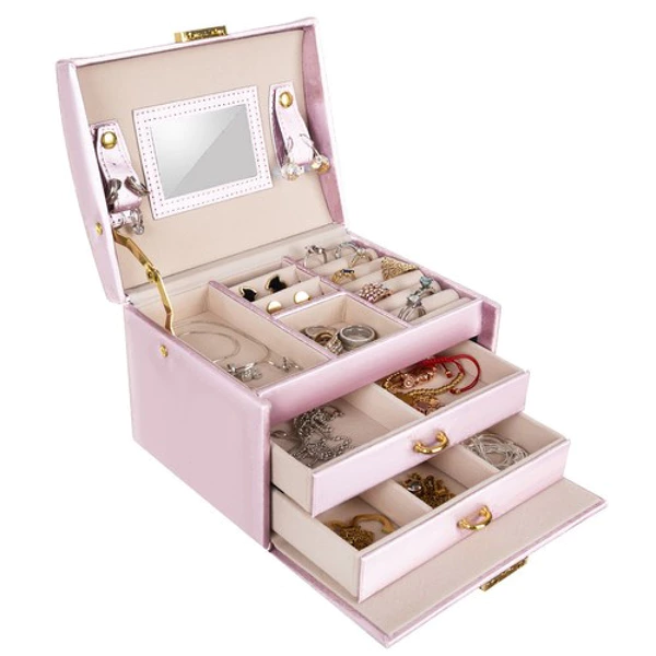 [00006400 ZEN35] Key lock jewelry box
