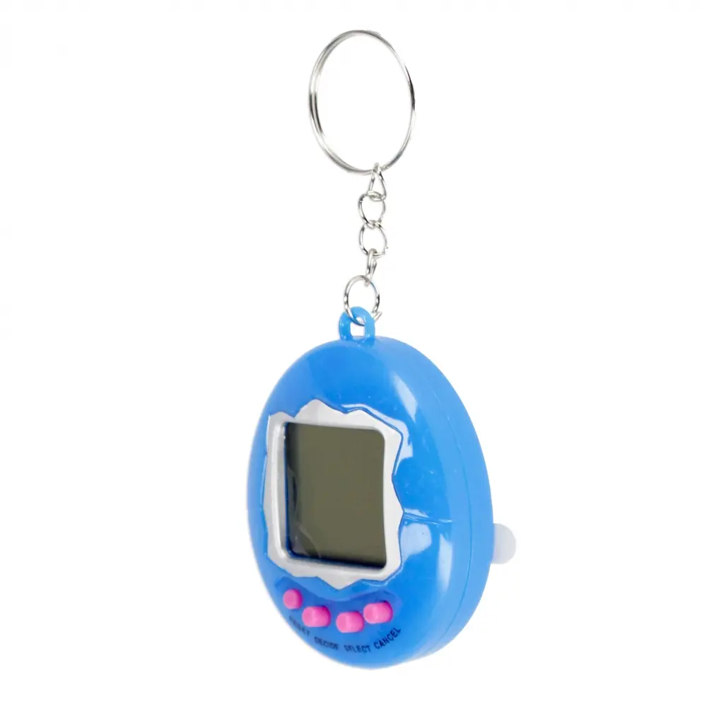 [503596 ZEN35] Porte-clés œuf électronique de jeu 10x15x2 cm