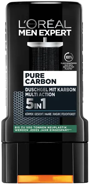 [541 ZEN35] L'Oréal Men Expert Douche 250 ml Carbon Clean