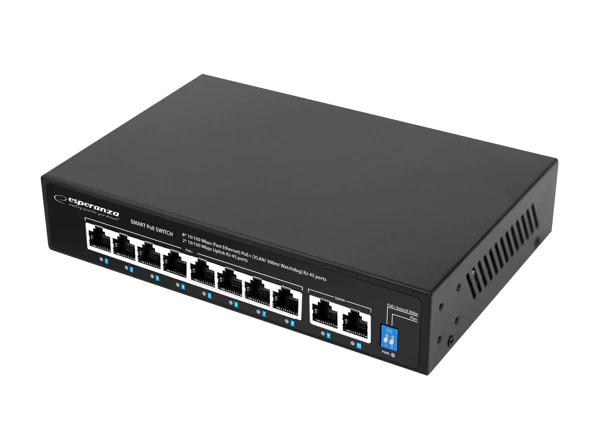 [ENS106 ZEN35] Commutateur PoE 10/100 10 ports, spotter 96 W
