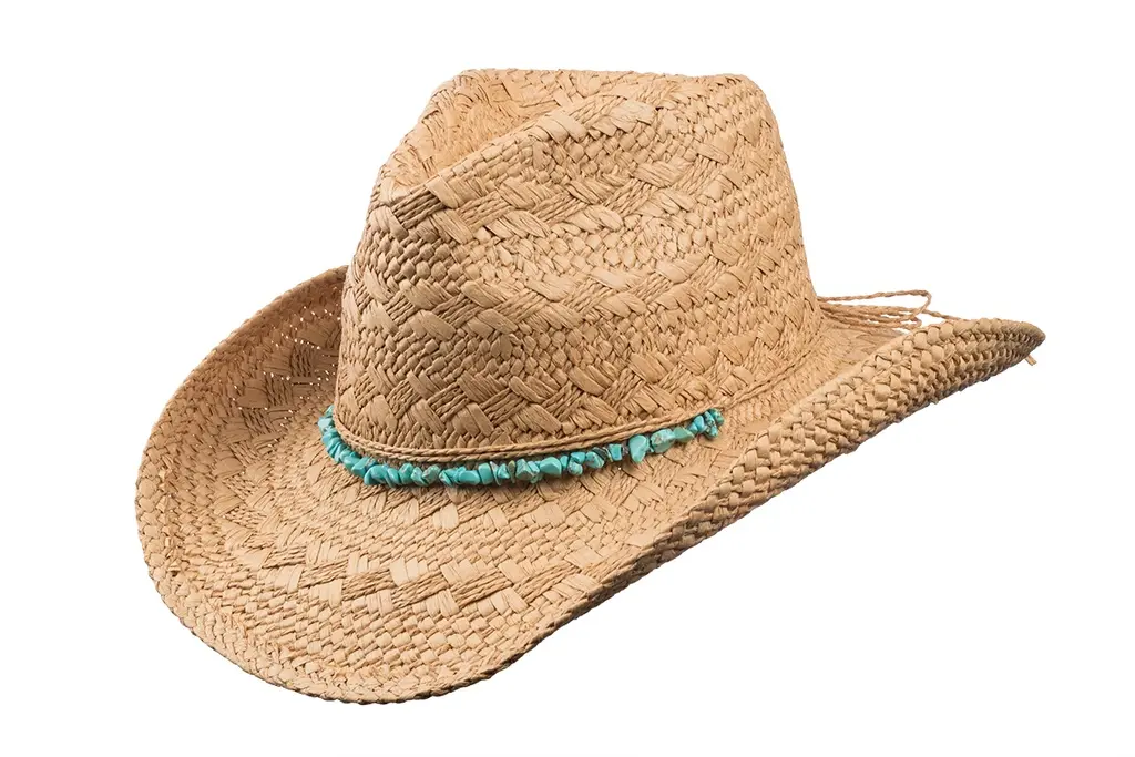 Chapeau de paille Wellington naturel L/XL