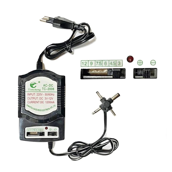 [ADAPTOR2008 ZEN41] Universal adjustable power supply 3V-12V, AC 220V