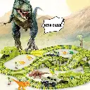 [492797 ZEN41] Circuit motorisé Dino Park avec 8 dinosaures