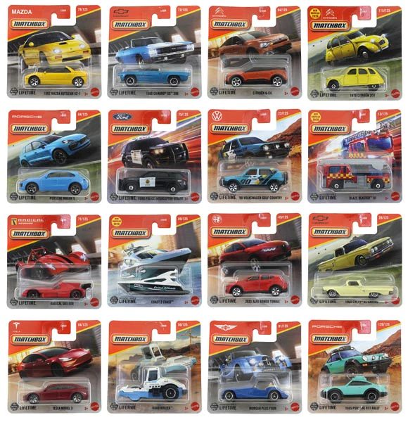 [CO859 15082 ZEN42] Matchbox car on self-service card
