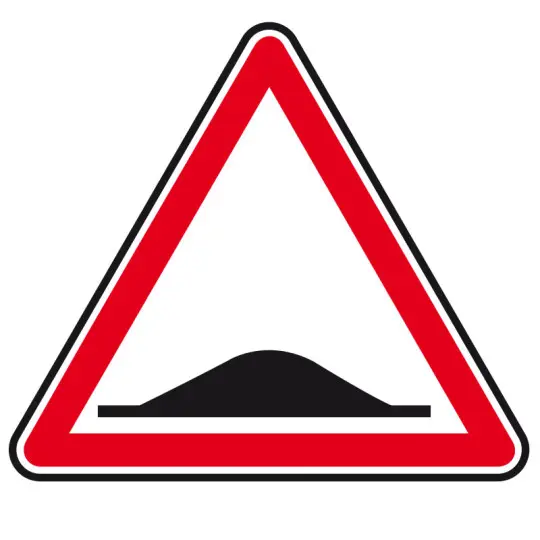 SPEED BUMPER SIGN