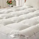 [152cmx203cm] BEDLORE bamboo mattress topper – thick, breathable, relieves the back (Queen US 152cm x 203cm)