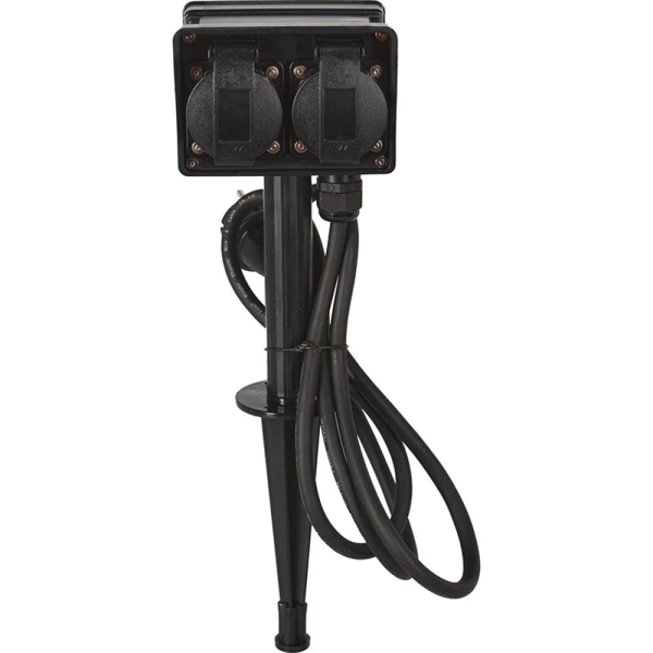 4-outlet garden power strip – Outdoor socket