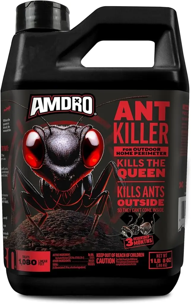 AMDRO Black Outdoor Ant Killer 680 g