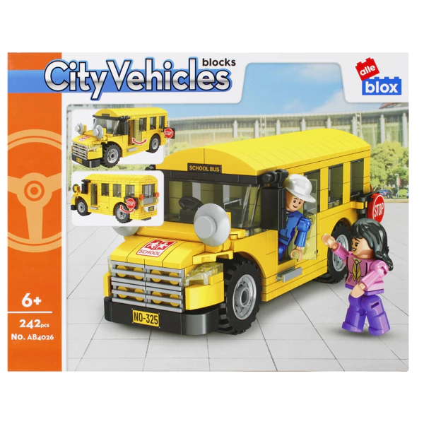 [525218] Blocs de construction de ville Alleblox 242 pièces